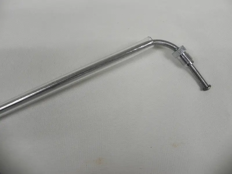 (New) 356 A/B/C Front Right Steel Brake Line - 1955-65 2