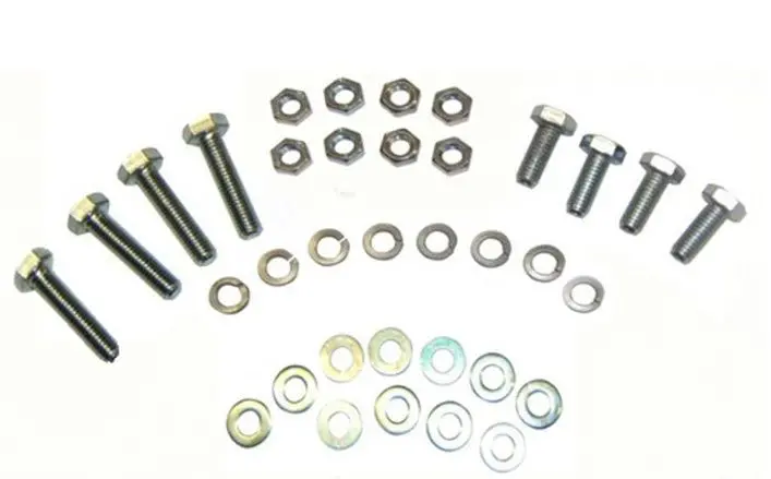 (New) 356 A/B/C Front Trunk Hood Hinge Hardware Kit - 1950-1965 1