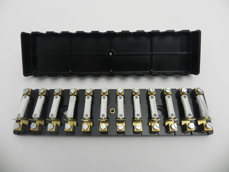 (New) 356 A/B/C Fuse Box 12 Pole - 1955-65 2
