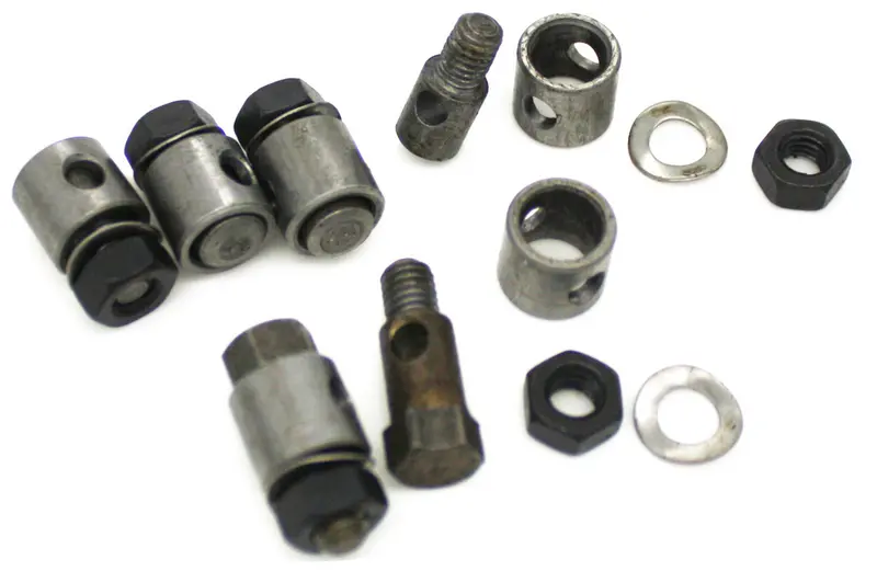 (New) 356 A/B/C Heater Cable Barrel Nut Kit - 1955-65 1