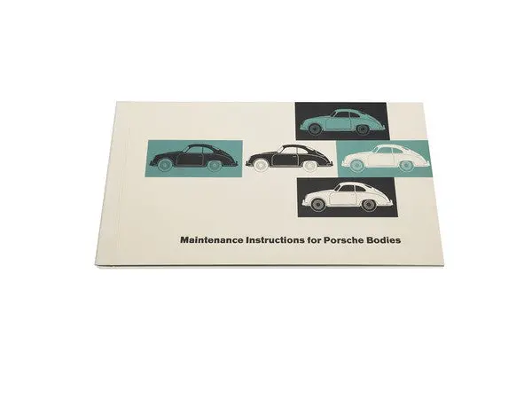(New) 356 A/B English Body Maintenance Instruction Book - 1955-63 1