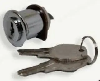 (New) 356 A/B Glove Box Lock With 2 Keys - 1955-63 1