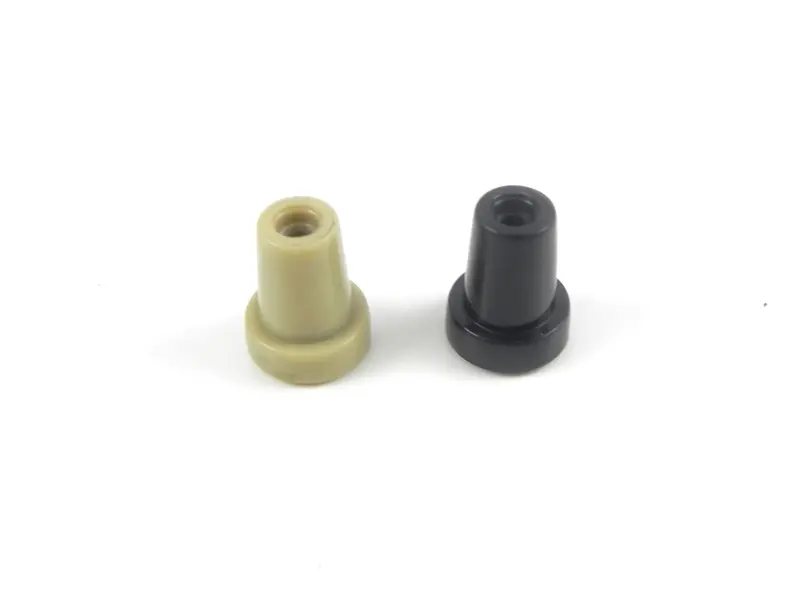 (New) 356 A Beige Or Black Small M3.5 Wiper Knob - 1955-59 2