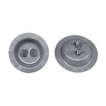 (New) 356 A/Bt5 Pair Of Front Seat Mounts - 1955-61 1