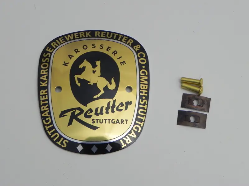 (New) 356 A European Reutter Badge - 1955-59 1