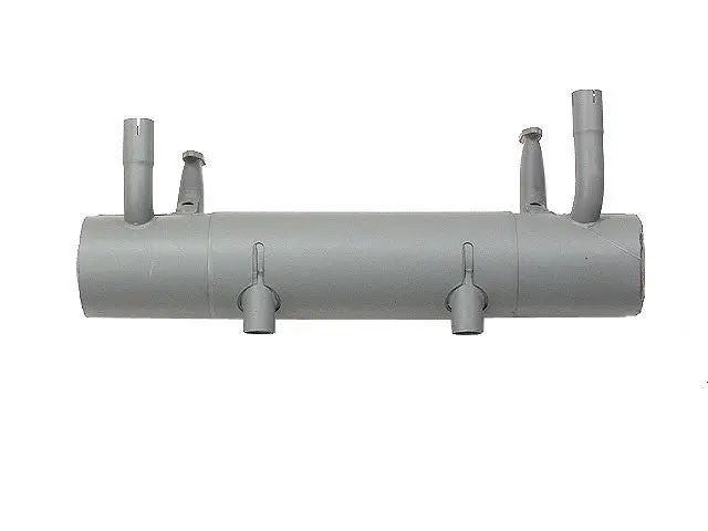 (New) 356 A Muffler With Dual Pipe Exhaust - 1955-59 1