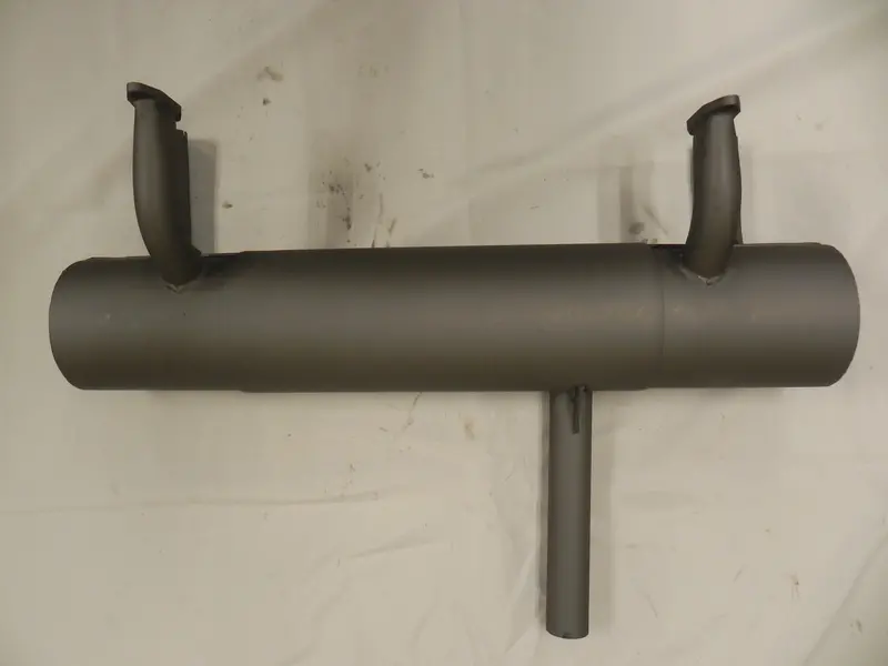(New) 356 A Single Tip Exhaust Muffler (End Has Shipping Damage) - 1955-61 1
