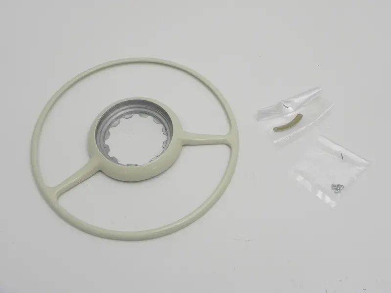 (New) 356 A/Speedster Beige Enameled Full Circle Horn Ring - 1955-59 1