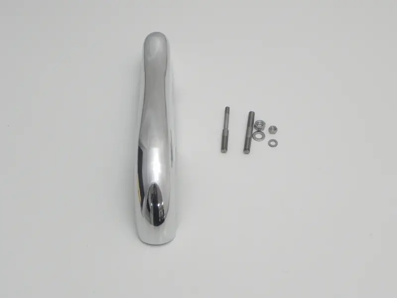 (New) 356 At1/At2 Front Left Or Rear Right Bumper Guard W/ Low Over-Rider - 1955-59 1