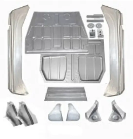 (New) 356 At1-Bt5 Complete Floor Pan Kit - 1956-59 1