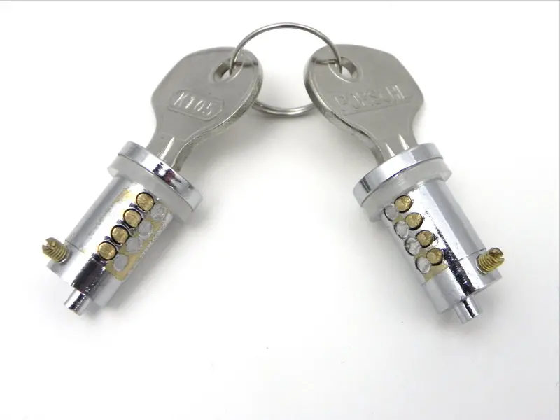 (New) 356 At2/B/C Left And Right Door Lock Cylinders With Keys - 1957-65 1