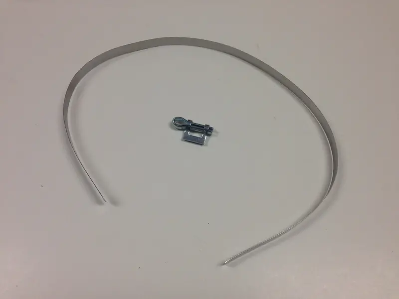 (New) 356 Axle Boot Strap And Key - 9 X 450Mm 1