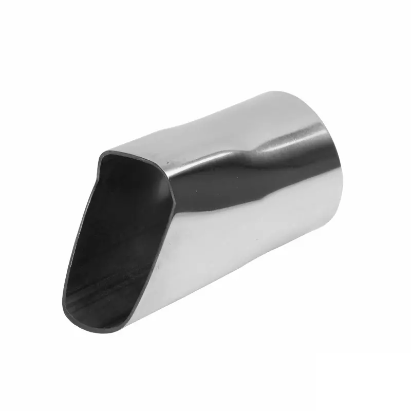 (New) 356 B/C Polished Stainless Steel Plated Exhaust Tip - 1959-65 1