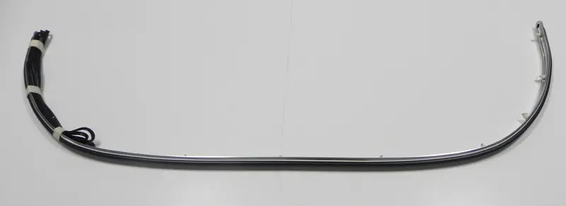 (New) 356 B/C Rear Bumper Deco With Rubber Insert - 1960-65 1