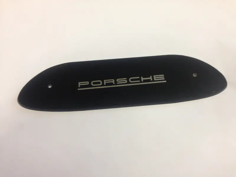 (New) 356 Black Radio Delete Plate 1
