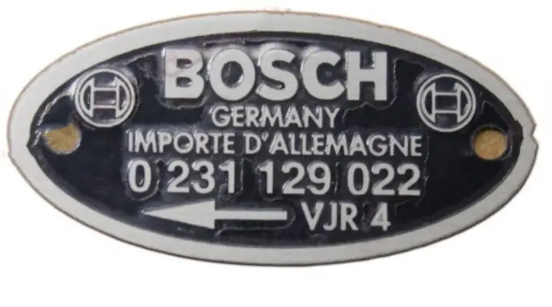 (New) 356 Bosch Distributor Plate - 1950-65 1