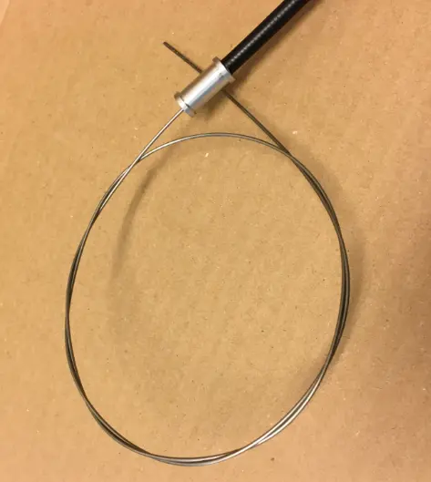 (New) 356 Bt5 850Mm Accelerator Cable - 1960-61 2