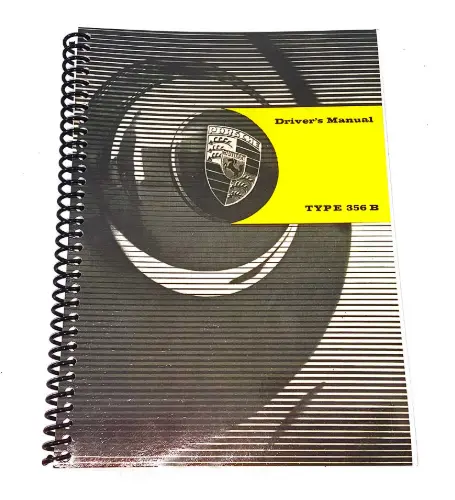 (New) 356 Bt5 Owner's Driver's Manual - 1959-61 1