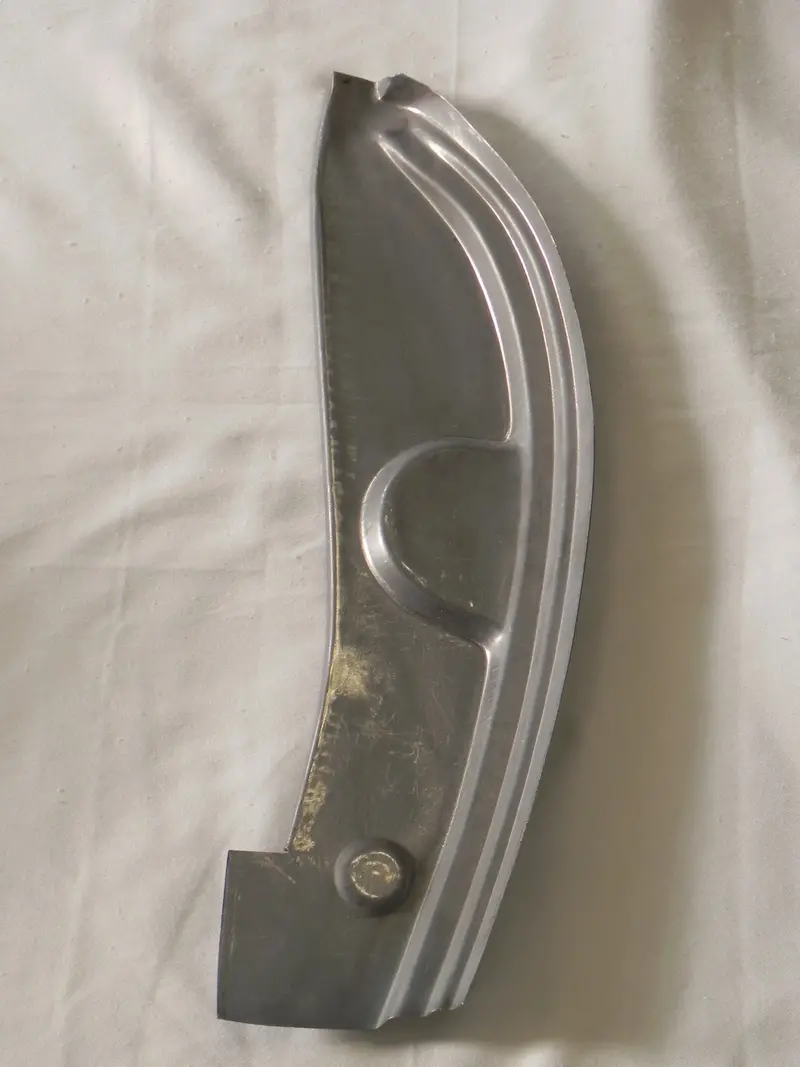 (New) 356 Bt6/C Cabriolet Lower Left Lock Post Striker Panel - 1961-65 1