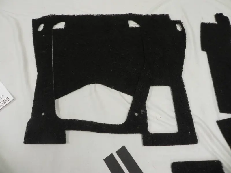 (New) 356 Bt6/C Front Trunk Sound Deadening Kit - 1961-65 2