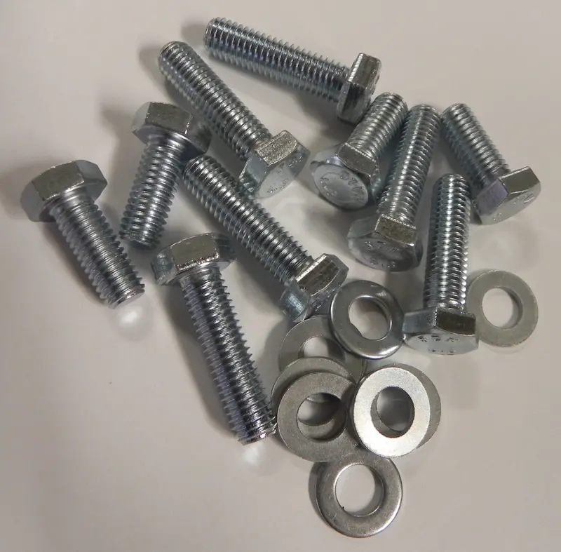 (New) 356 Bumper Bracket Bolt Set - 1950-59 1