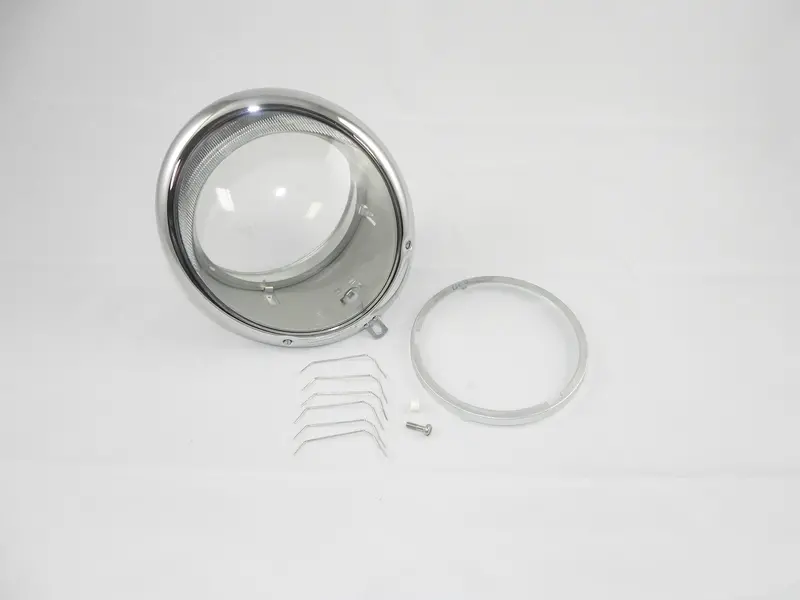 (New) 356 Clear Headlight Lens Assembly - 1950-65 1
