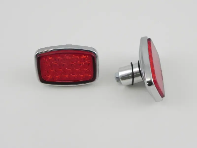 (New) 356 Concours Pair Of Rear Reflectors - 1952-59 1