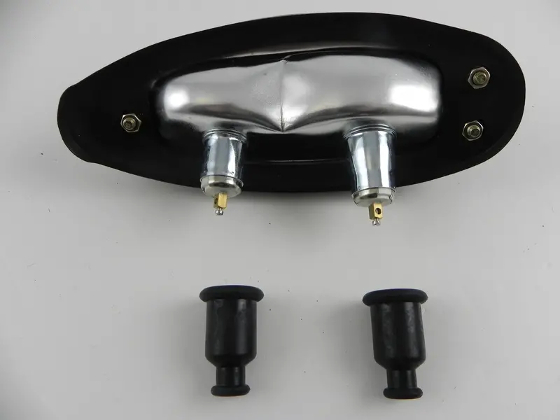(New) 356 Concours Right Rear European Teardrop Taillight Assembly - 1957-65 2