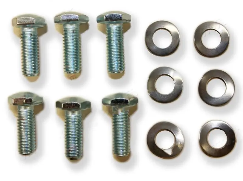 (New) 356 Convex Head Door Bolt Kit - 1950-66 1
