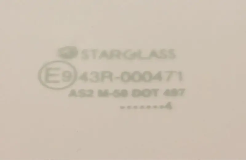 (New) 356 Coupe Door Window Glass, Right Side - 1960-66 2