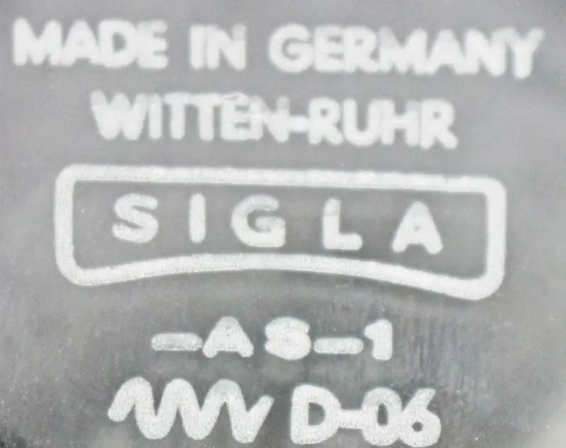(New) 356 Coupe Rear Quarter Glass Clear - 1952-65 2