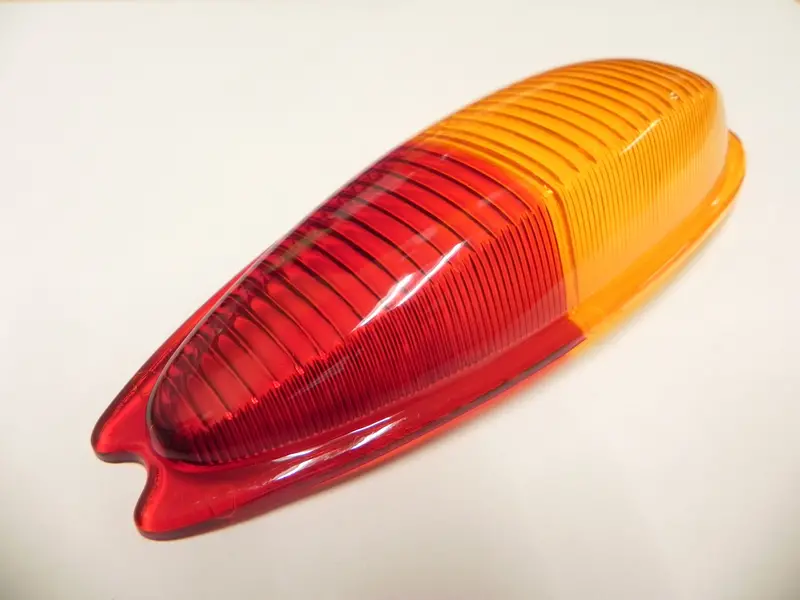 (New) 356 Euro Rear Left Teardrop Taillight Lens - 1957-65 1