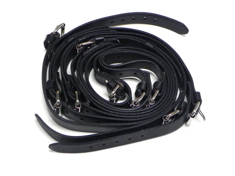 (New) 356 Exterior Black Luggage Straps 1