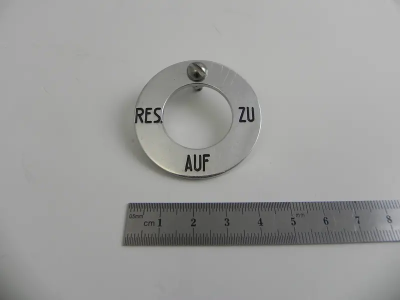 (New) 356 Fuel Rod Bezel - 1953-61 2