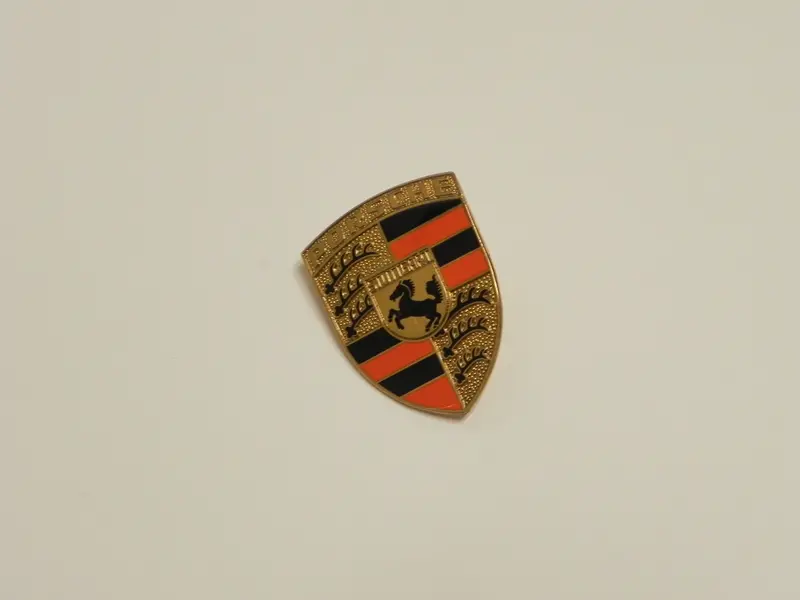 (New) 356 Genuine Hood Handle Crest - 1954-65 1