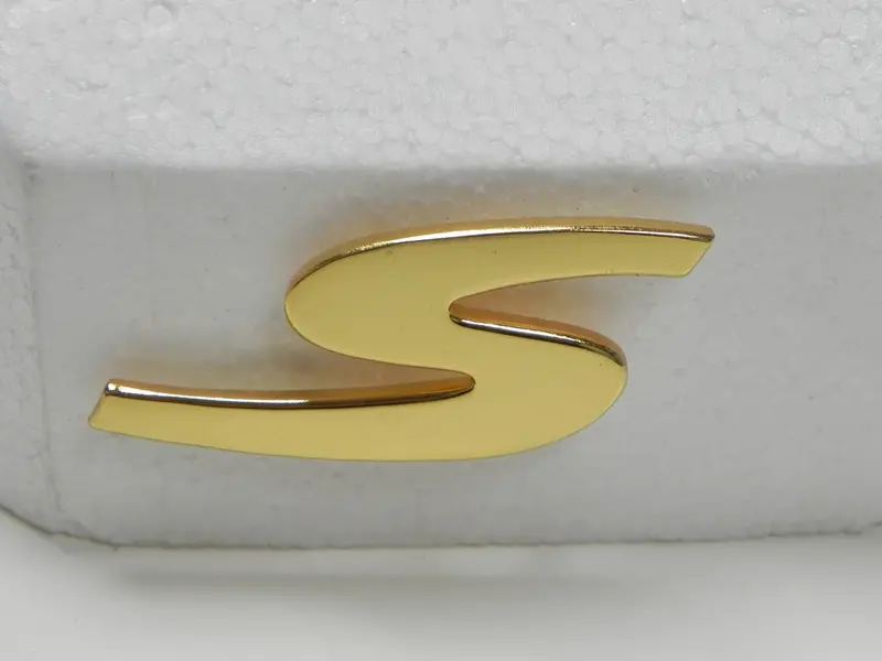 (New) 356 Gold Emblem: "S" - 1962-63 1
