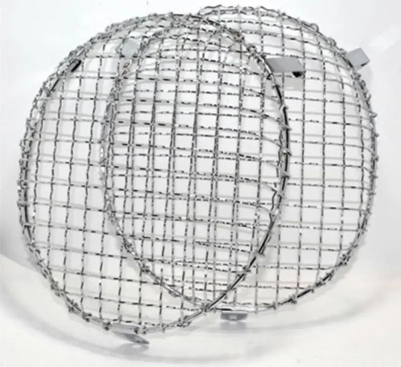 (New) 356 Headlight Stone Guard Pair - 1953-65 2
