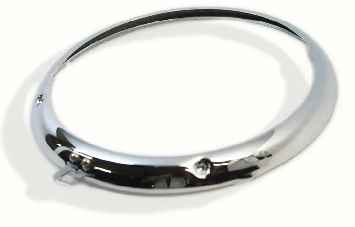 (New) 356 Headlight Trim Ring 4 O'clock And 8 O'clock Screws - 1950-65 1