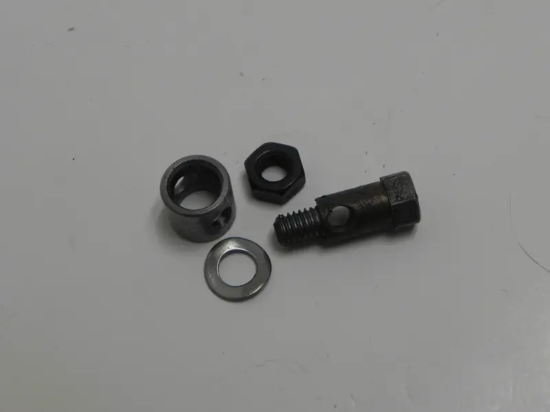 (New) 356 Heater Valve Barrel Bolt And Nut Set "Large Hexhead" - 1950-65 1