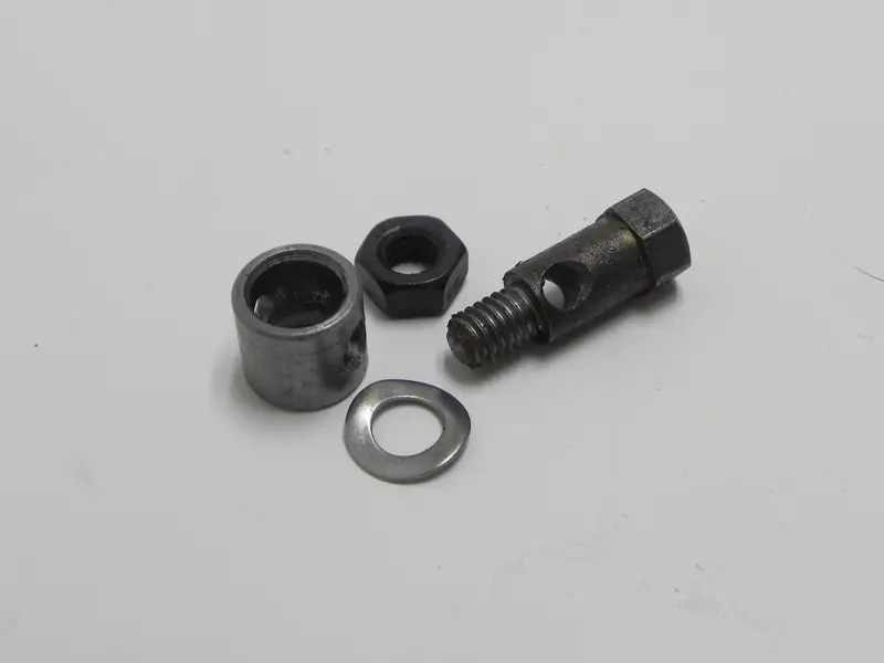 (New) 356 Heater Valve Barrel Bolt And Nut Set "Large Hexhead" - 1950-65 2