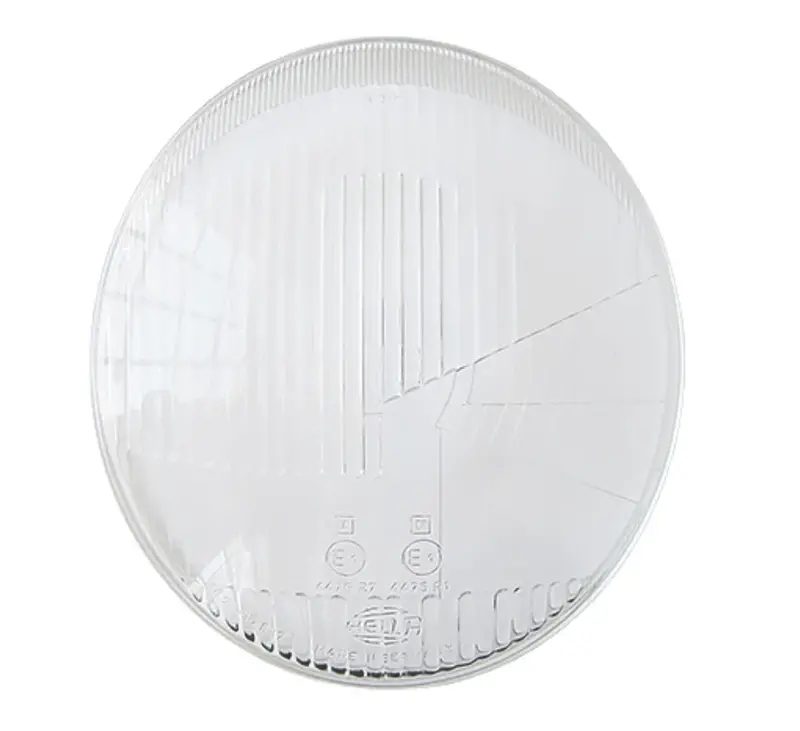 (New) 356 Hella 4475 Asymmetrical Headlight Lens - 1950-65 1