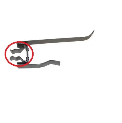 (New) 356 Jack Holder Clip With Rivets - 1955-1961 1