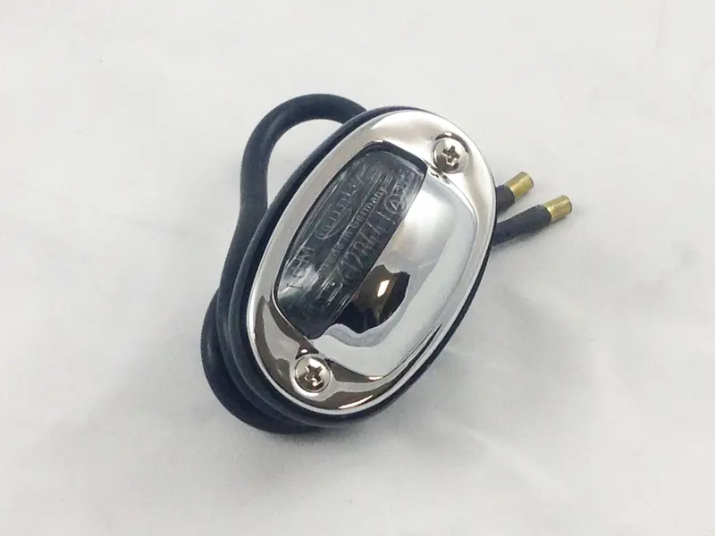 (New) 356 License Plate Light Assembly - 1960-65 2