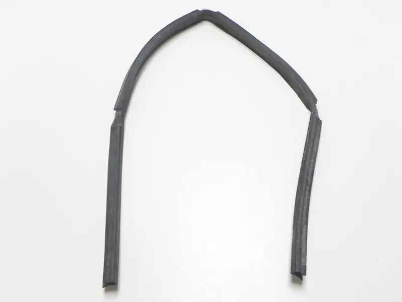 (New) 356 Lower Door Seal Glued To Door - 1962-65 1
