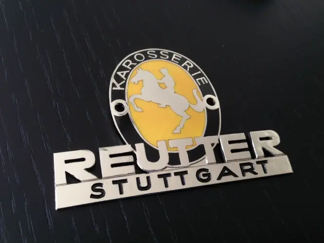 (New) 356 Original Concours Reutter Badge - 1950-53 2