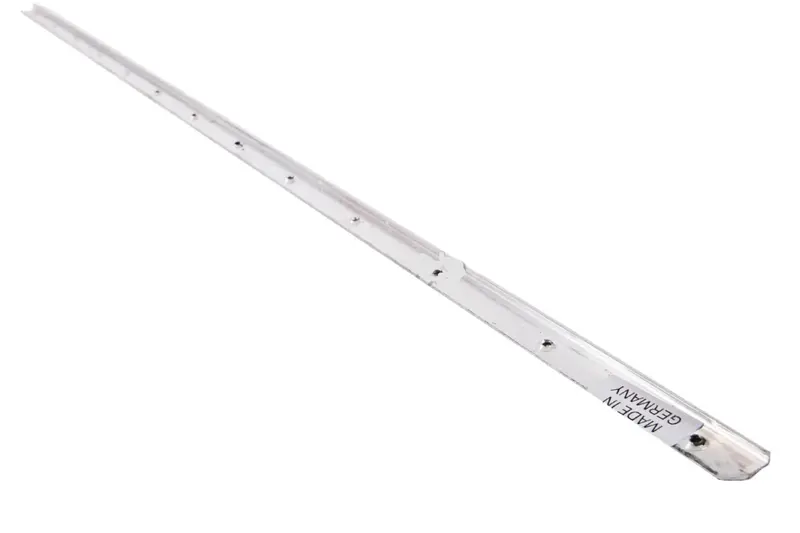 (New) 356 Passenger Side Threshold Narrow Aluminum Strip - 1950-65 2
