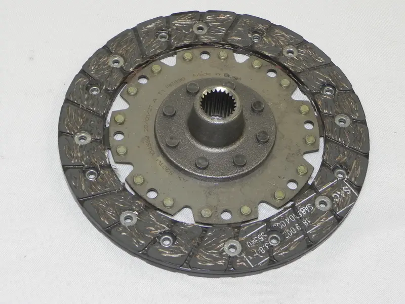 (New) 356 Pre A/A 180Mm Clutch Plate W/ Fixed Hub - 1950-63 1