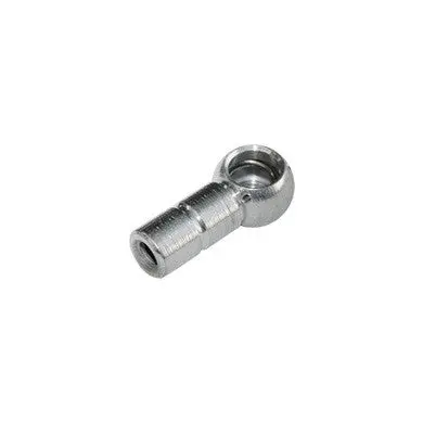 (New) 356 Pre-A/A/B/C Silver Zinc Left Hand 5Mm Ball Socket Linkage - 1950-65 1