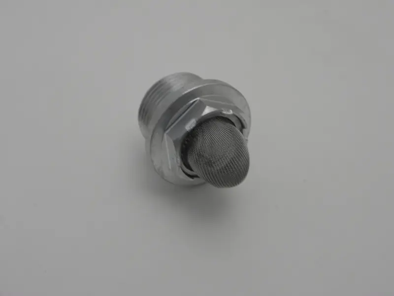 (New) 356 Pre-A/A/B Master Cylinder Brake Reservoir Gland Nut And Screen - 1950-63 2