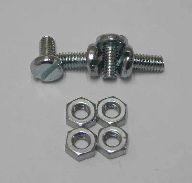 (New) 356 Pre-A/A/Bt5 Early Engine Lid Grille Hardware Kit - 1950-61 1